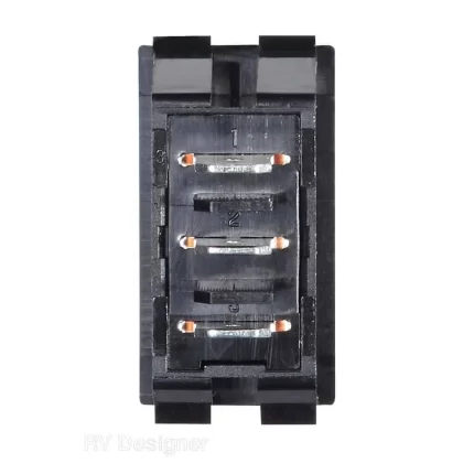 10A Momentary/On/Off or On Switch Black