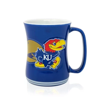 16oz Kansas Jayhawks Sculpted Barista Mug