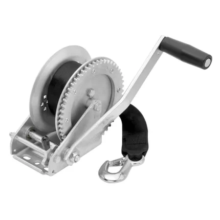 1800lb Single Speed Winch w/20' Strap Included
