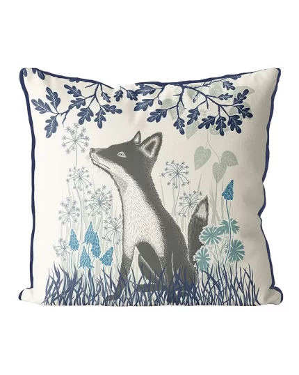 Country Lane Fox 1 Cushion / Throw Pillow