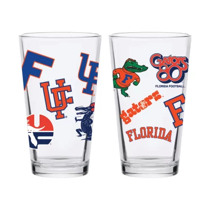 16oz Florida Gators College Vault Medley Pint 2 Pack