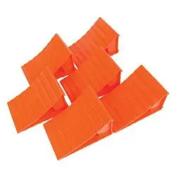 HUSKY TOWING Bright Orange Plastic Pack Of 6 95036