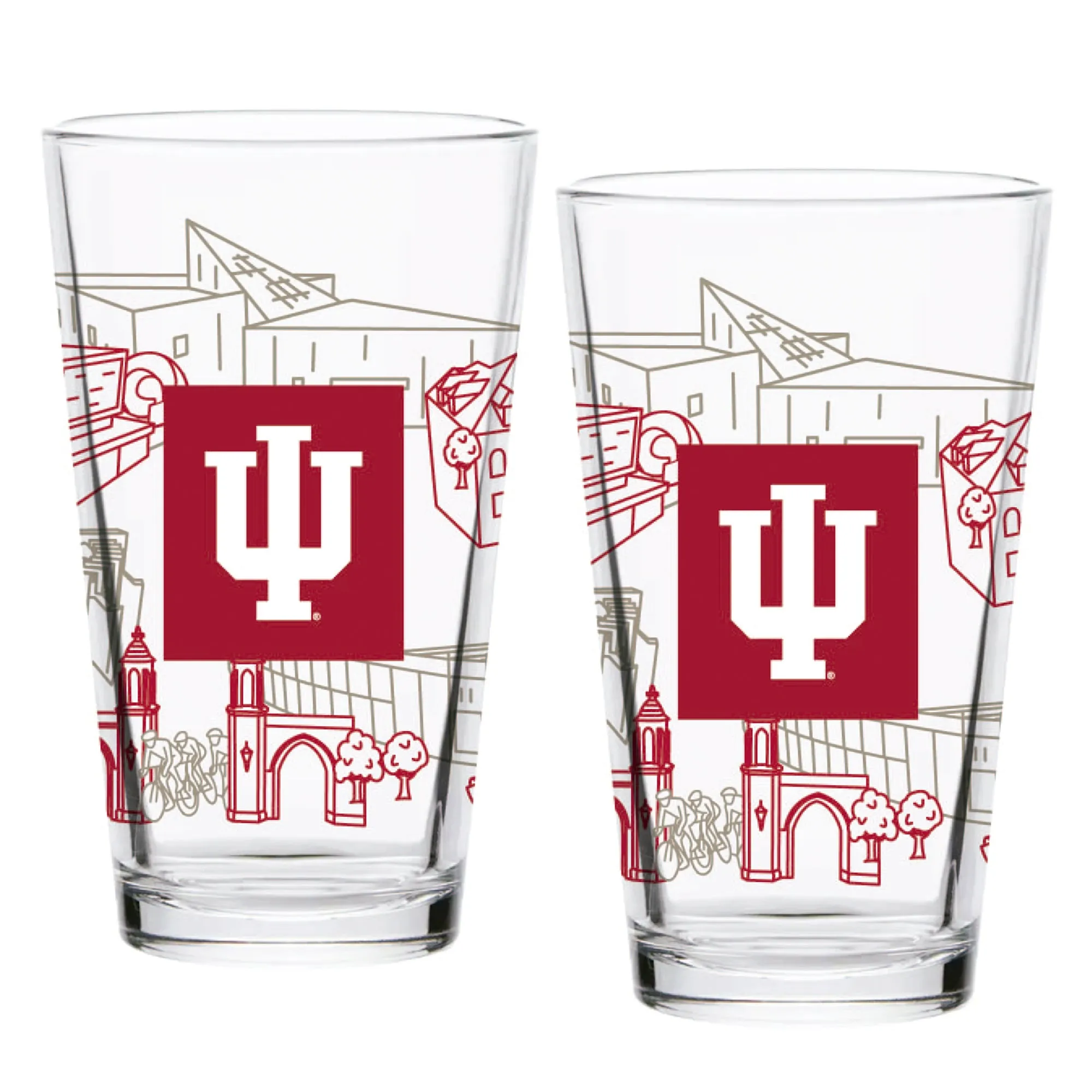 0eSet-of-2-Indiana-Hoosiers-Campus-Line-Art-16oz-Pints