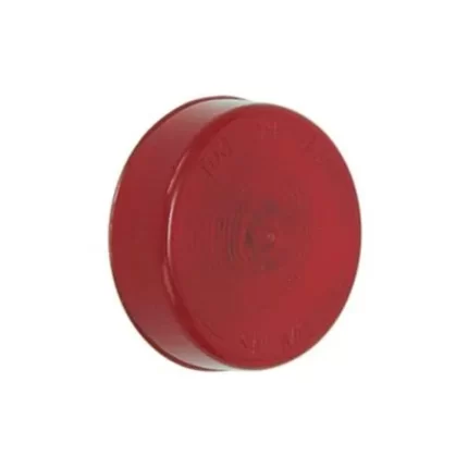 Clearance Light Red Round 2-1/2"