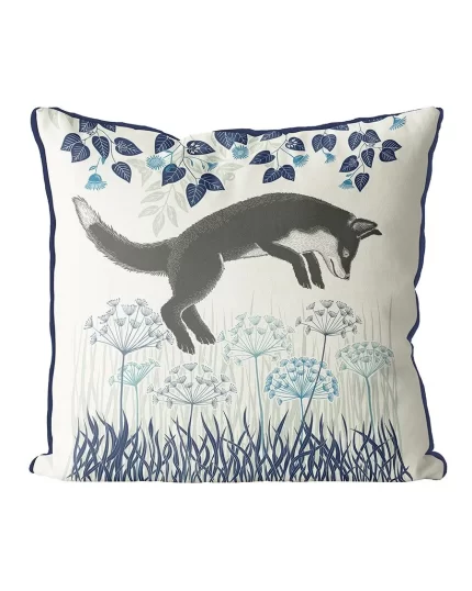 Country Lane Fox 4 Cushion / Throw Pillow