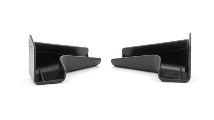 B&B Molders 94174 Long Rain Gutter Spouts - Black