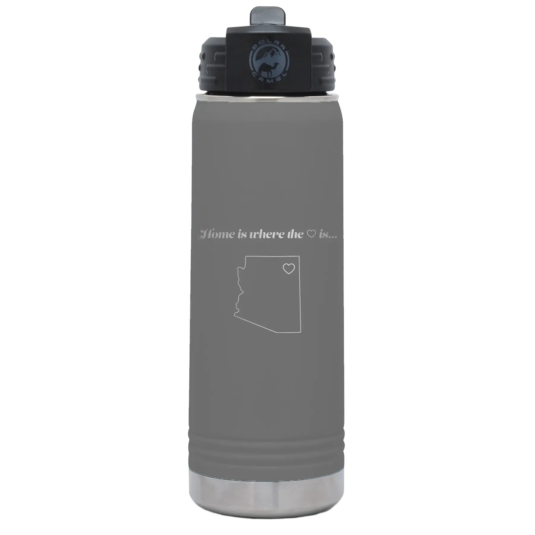 0gPersonalized-Arizona-Heart-20-oz-Water-Bottle-Dark-Gray
