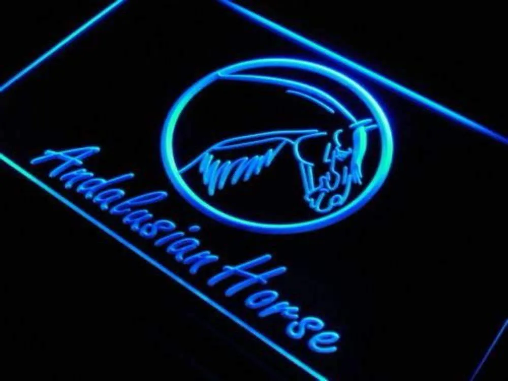 0iAndalusian-Horse-LED-Light-Sign