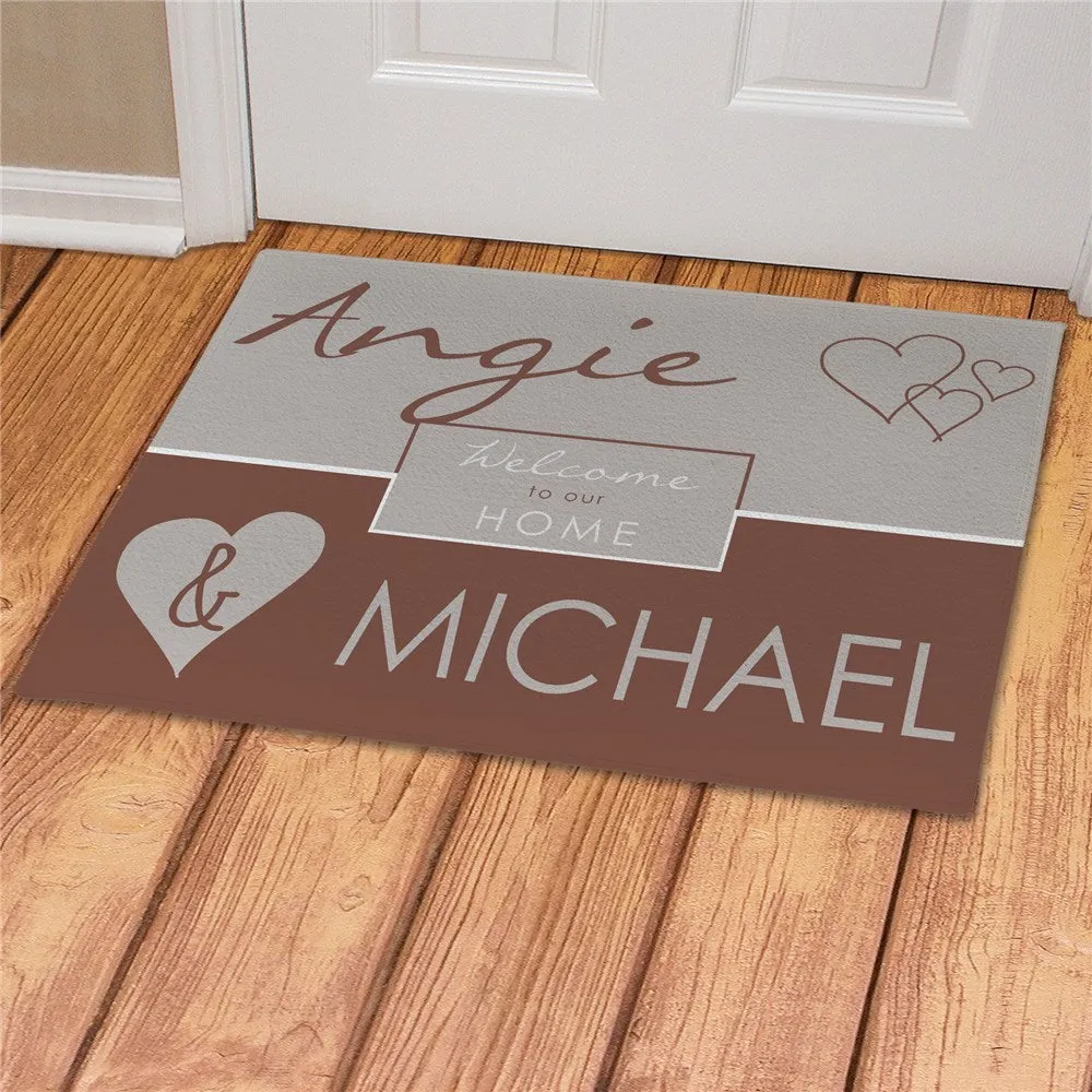 0iCouple-s-Love-Personalized-Welcome-Mat-Custom-Romantic-Entry-Mat