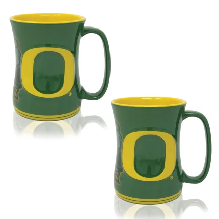 Set of 2 | 16oz Oregon Ducks Barista Mugs