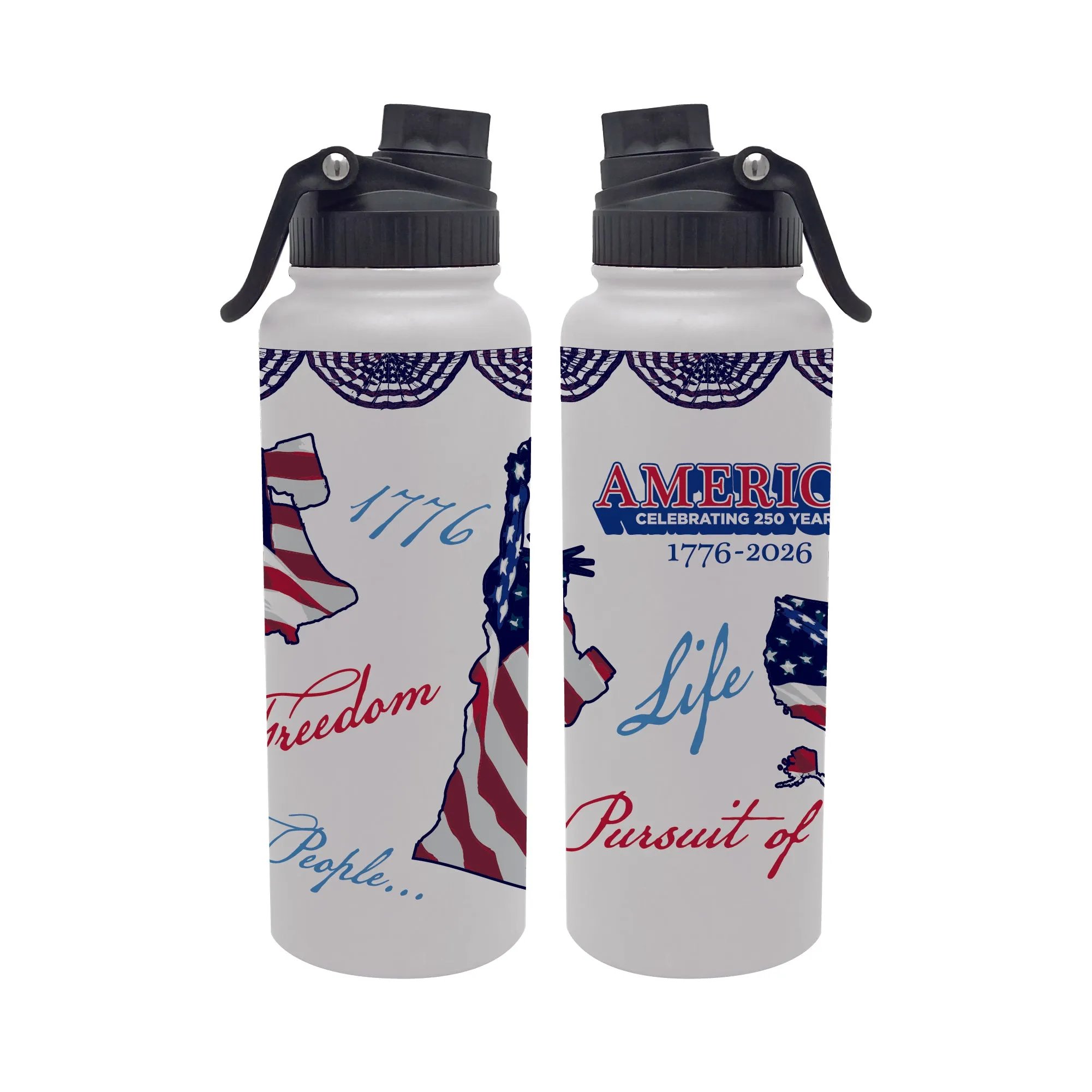 0lAmerica-Collage-34oz-Aqua-Tumbler
