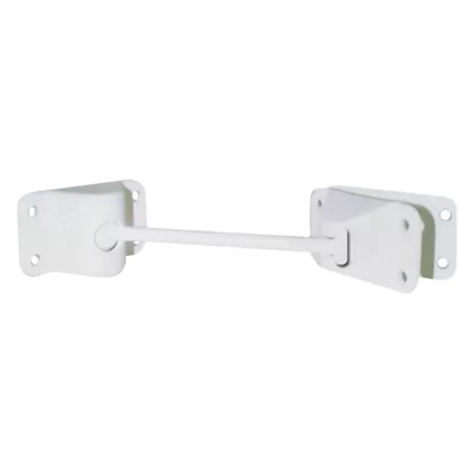 JR Products JR10475 6" T-Style Door Holder - White