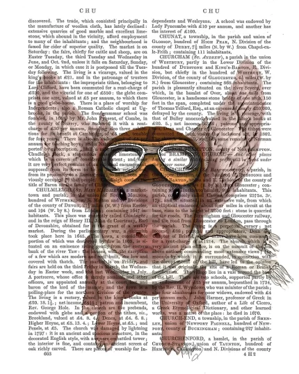 Aviator Piggy, Book Print, Art Print, Wall Art