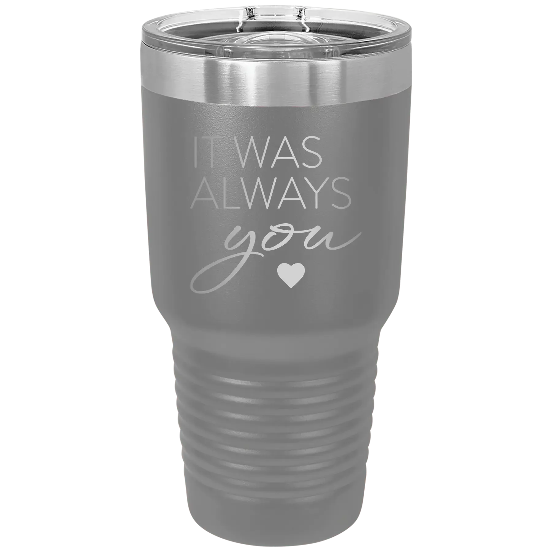 0mPersonalized-It-Was-Always-You-30-oz-Tumbler-Dark-Gray