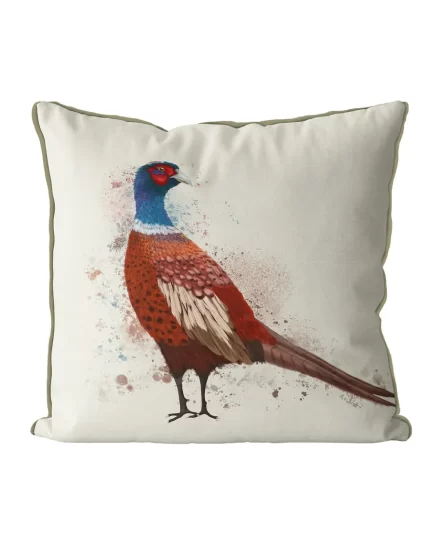 Pheasant splash 5, Cushion / Throw Pillow