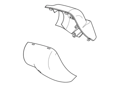 Carefree RV R001931-006 Altitude Awning Motor Cover