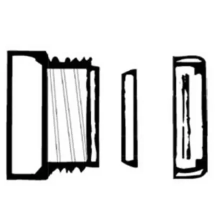 P-Trap Adapter Female 1-1/2 X 1-1/2