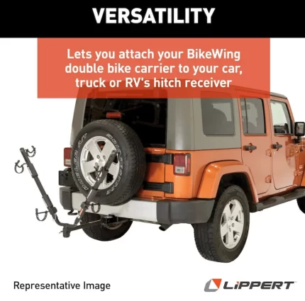 Lippert Components 723359 Bump-It Bike Rack - Receiver Hitch Mount