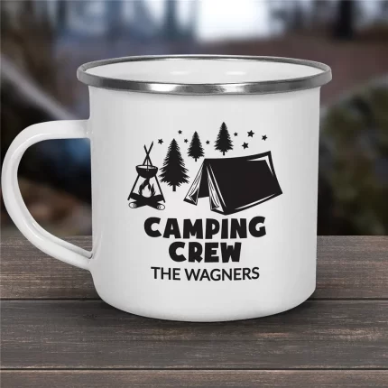 Camper Crew Camp Mug - Custom Camp Mug for Your Travel Crew
