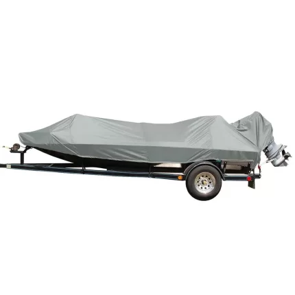 Performance Poly-Guard Styled-to-Fit Boat Cover f/16.5' Jon Style Bass Boats - Grey