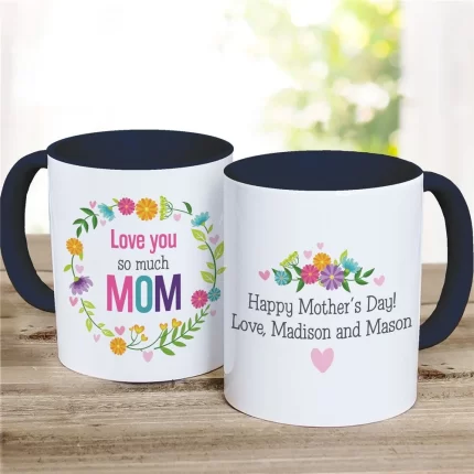 Love So Much Mom Mug - Personalized Heartwarming Gift