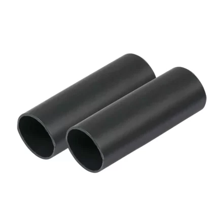 Battery Cable Adhesive Lined Heavy Wall Battery Cable Tubing (BCT) - 1" x 6" - Black - 2 Pieces