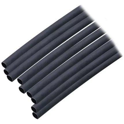 Adhesive Lined Heat Shrink Tubing (ALT) - 3/16" x 12" - 10-Pack - Black
