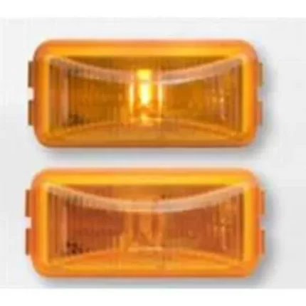 LED Marker/Clearance Light Mini Snap Lock 1 Diode Amber