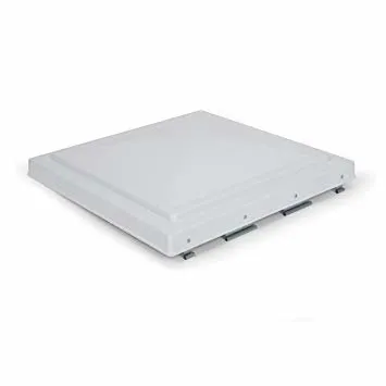 Camco 40160 Polycarbonate Vent Lid - Jensen pre '94 pin, White (Polycarb)