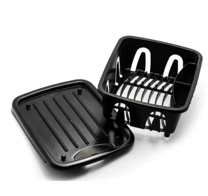 Camco 43512 Draining Dish Drying Rack & Tray