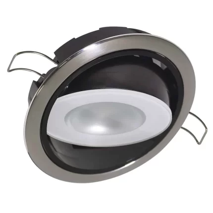 Mirage Positionable Down Light - Spectrum RGBW Dimming - Polished Bezel