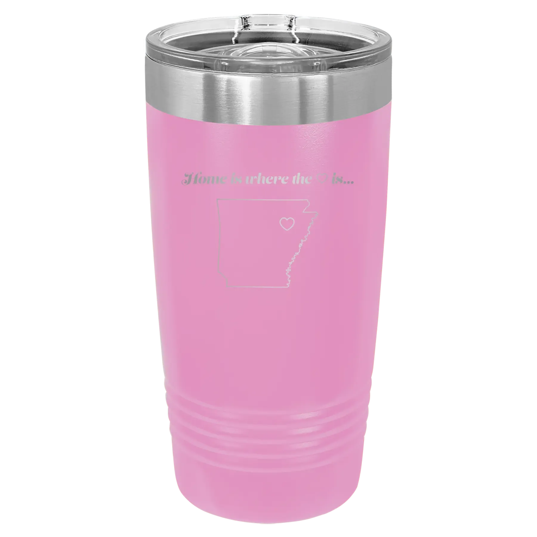 1cPersonalized-Arkansas-Heart-20-oz-Tumbler-Light-Purple