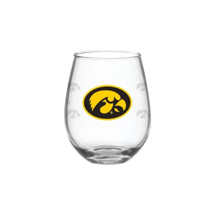 Set of 2 Iowa Hawkeyes 15oz XD Stemless