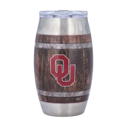 15oz Oklahoma Sooners Barrel Tumbler