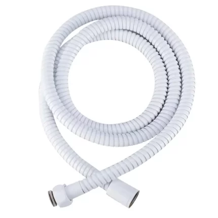 60" Stainless RV Shower Hose White