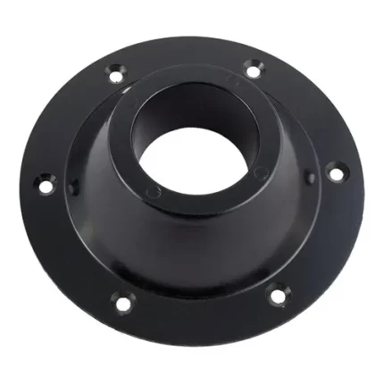 AP Products 013-1119B Round Surface Mount Table Leg Base - 6-5/8"