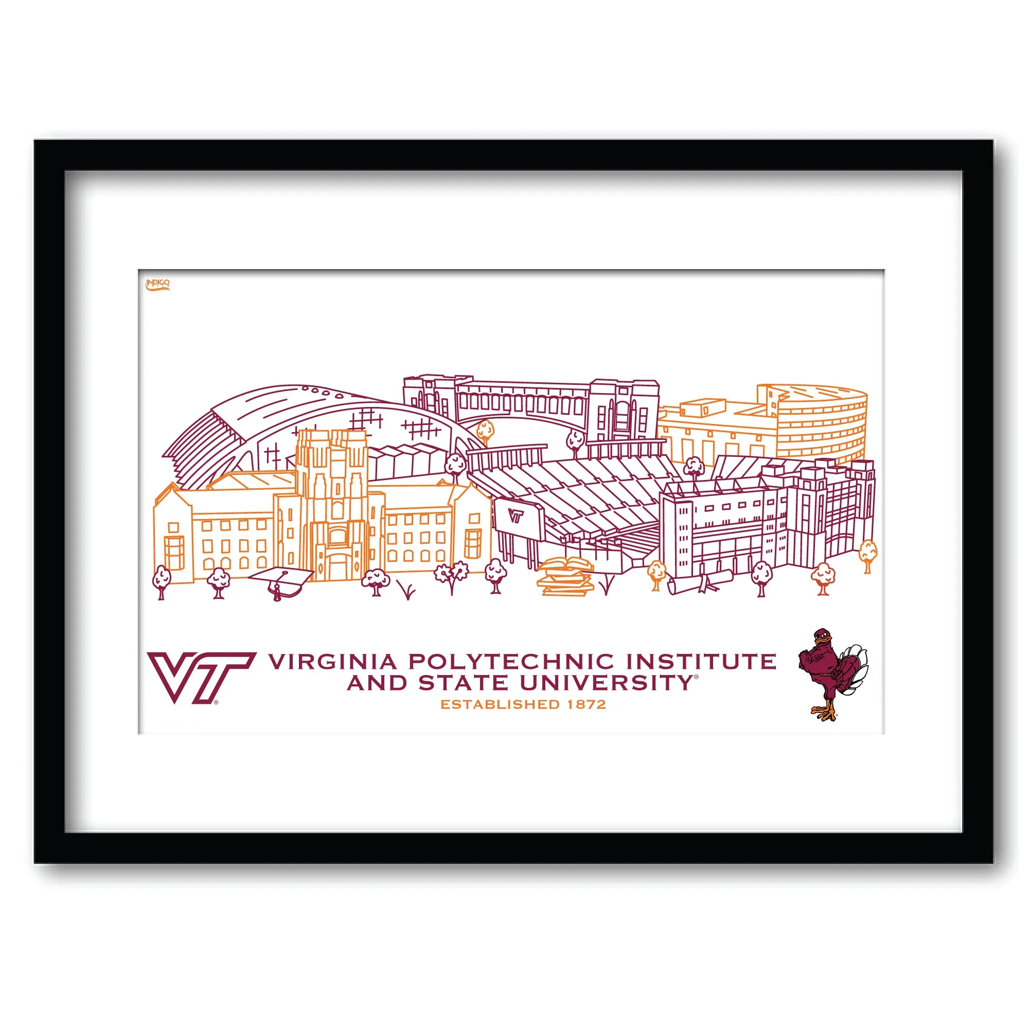 1jVirginia-Tech-Hokies-Framed-Campus-Line-Wall-Art-11-x-14-