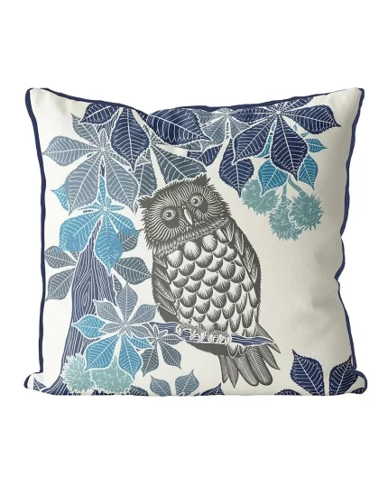 Country Lane Owl 3 Cushion / Throw Pillow