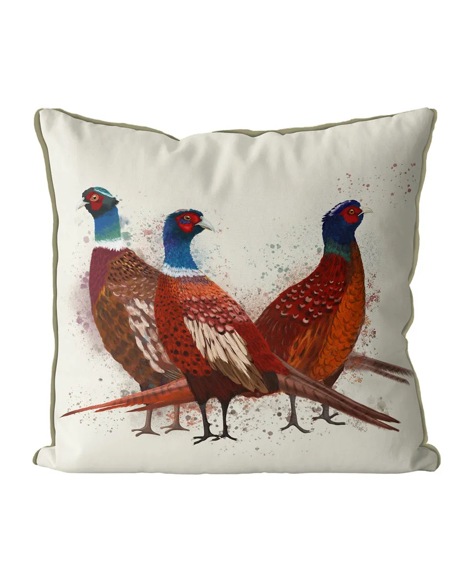 1kPheasant-splash-trio-Cushion-Throw-Pillow