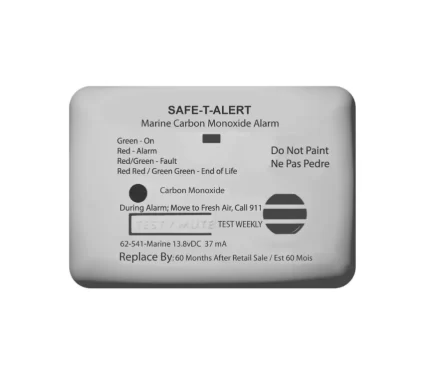 MTI Industry 62-541-WT-MARINE Carbon Monoxide Detector