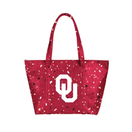 Oklahoma Sooners Terrazzo Weekender Tote Bag
