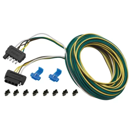 25 ft. 5-Wire Wishbone Flat Wiring Harness Kit