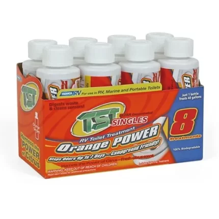 Camco 41198 TST Orange Singles  - 8-4oz Bottles