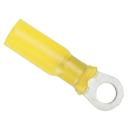 12-10 Gauge - 8 Heat Shrink Ring Terminal - 3-Pack