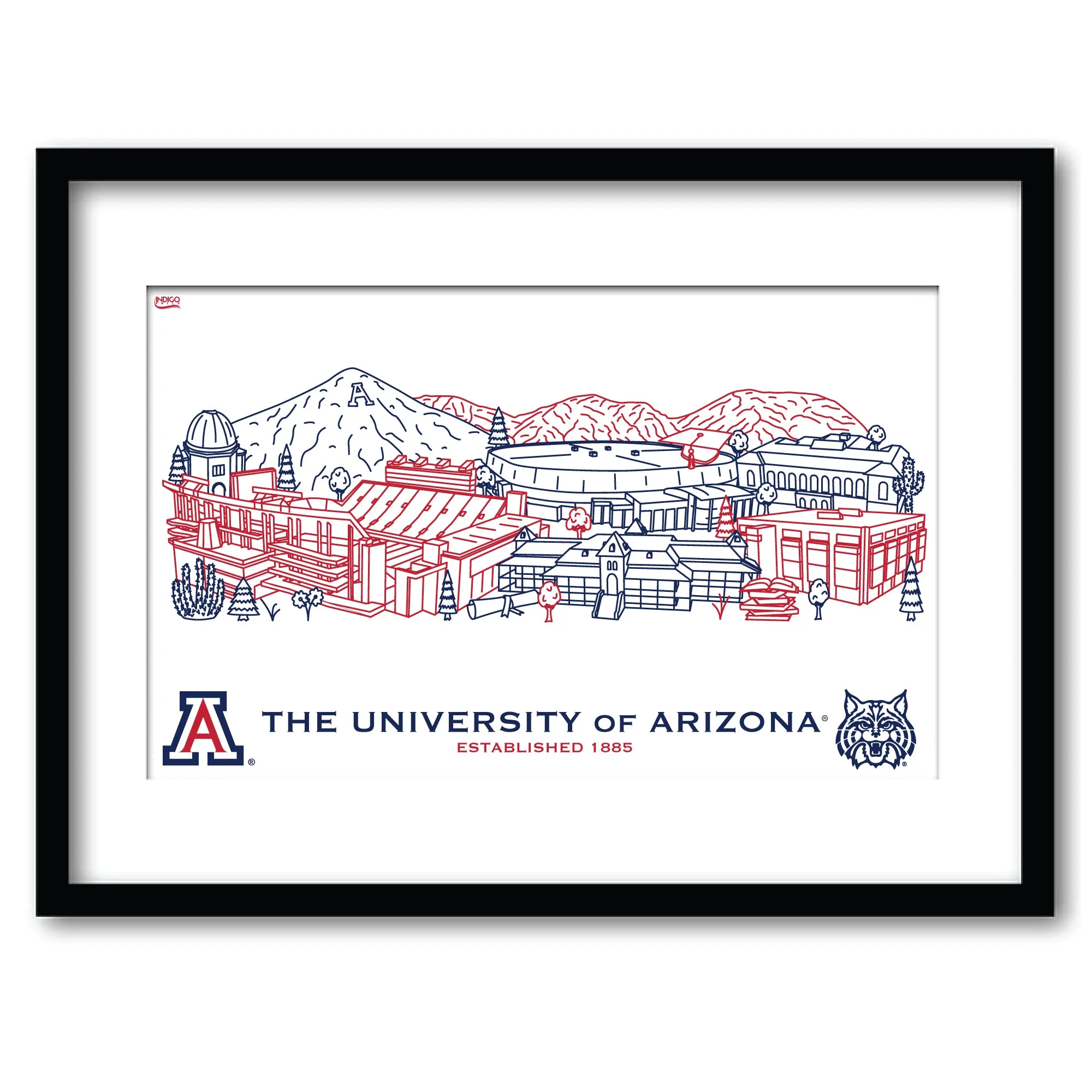 1sArizona-Wildcats-Framed-Campus-Line-Wall-Art-11-x-14-