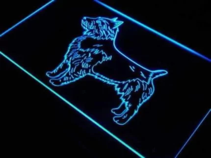 Australian Terrier LED Light Sign
