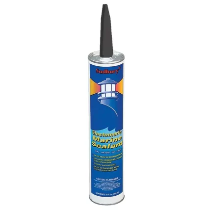 Elastomeric Marine Sealant - 10oz Cartridge - Black