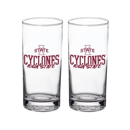 Iowa State Cyclones 12.5oz Chill Glasses | Set of 2