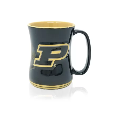 16oz Purdue Boilermakers Sculpted Barista Mug
