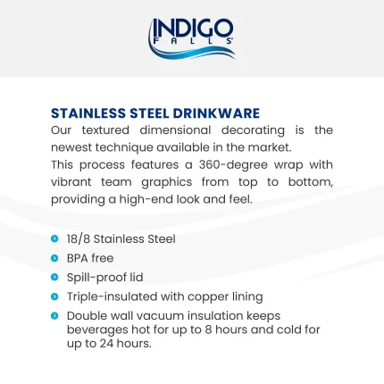 K-State Wildcats 26oz Stainless Steel Wordmark Voda Bottle